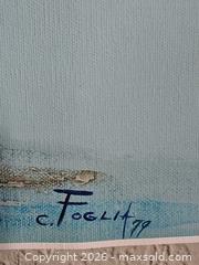 MaxSold Auction: Art on Canvas #9 - Burlingame (California, USA) SELLER MANAGED Reseller Online Auction - Adrian Road (STORAGE)