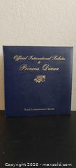 MaxSold Auction: Princess Diana Commemorative Binder  - Burlingame (California, USA) SELLER MANAGED Reseller Online Auction - Adrian Road (STORAGE)