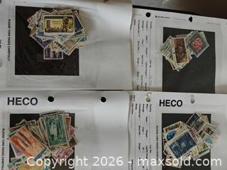 MaxSold Auction: Stamps Lot 1  - Burlingame (California, USA) SELLER MANAGED Reseller Online Auction - Adrian Road (STORAGE)