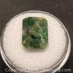 MaxSold Auction: Tsavorite Garnet - 10.47ct - Burlingame (California, USA) SELLER MANAGED Reseller Online Auction - Adrian Road (STORAGE)