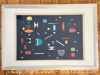 MaxSold Auction: Yaacov Agam Signed Artist Proof Abstract Serigraph  - Toronto (Ontario, Canada) PARTNER MANAGED Estate Sale Online Auction - Margueretta Street