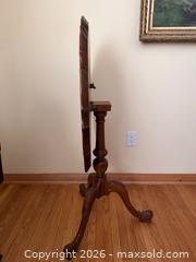 MaxSold Auction: Antique Burled Walnut Tilt Top Tea Table - Toronto (Ontario, Canada) PARTNER MANAGED Estate Sale Online Auction - Leacock Crescent