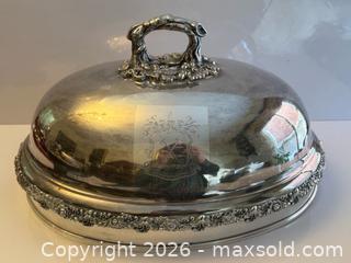 MaxSold Auction: Antique Large Silver Plated Meat Cloche Dome - Toronto (Ontario, Canada) PARTNER MANAGED Estate Sale Online Auction - Leacock Crescent