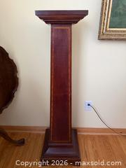 MaxSold Auction: Antique Mahogany Inlaid Pedestal - Toronto (Ontario, Canada) PARTNER MANAGED Estate Sale Online Auction - Leacock Crescent