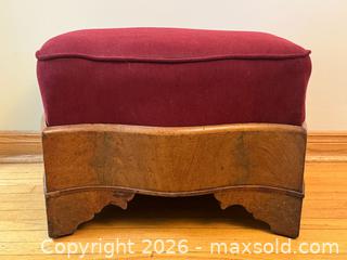 MaxSold Auction: Antique Ottoman Footstool c.1800’s  - Toronto (Ontario, Canada) PARTNER MANAGED Estate Sale Online Auction - Leacock Crescent