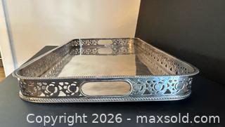 MaxSold Auction: Antique Rectangular Silver Plated Galley Tray  - Toronto (Ontario, Canada) PARTNER MANAGED Estate Sale Online Auction - Leacock Crescent
