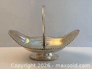 MaxSold Auction: Antique Sterling Silver Centrepiece Basket  - Toronto (Ontario, Canada) PARTNER MANAGED Estate Sale Online Auction - Leacock Crescent