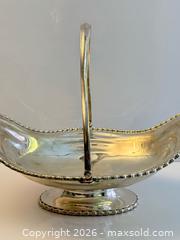 MaxSold Auction: Antique Sterling Silver Centrepiece Basket  - Toronto (Ontario, Canada) PARTNER MANAGED Estate Sale Online Auction - Leacock Crescent