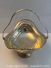MaxSold Auction: Antique Sterling Silver Centrepiece Basket  - Toronto (Ontario, Canada) PARTNER MANAGED Estate Sale Online Auction - Leacock Crescent