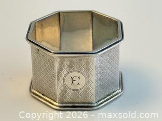 MaxSold Auction: Antique Sterling Silver Napkin Rings  - Toronto (Ontario, Canada) PARTNER MANAGED Estate Sale Online Auction - Leacock Crescent