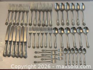 MaxSold Auction: Birks Gadroon Sterling Silver Cutlery Set for 6 - Toronto (Ontario, Canada) PARTNER MANAGED Estate Sale Online Auction - Leacock Crescent