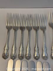 MaxSold Auction: Birks Gadroon Sterling Silver Cutlery Set for 6 - Toronto (Ontario, Canada) PARTNER MANAGED Estate Sale Online Auction - Leacock Crescent