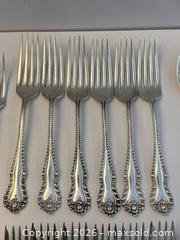 MaxSold Auction: Birks Gadroon Sterling Silver Cutlery Set for 6 - Toronto (Ontario, Canada) PARTNER MANAGED Estate Sale Online Auction - Leacock Crescent