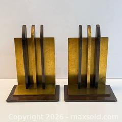 MaxSold Auction: Chase Art Deco Copper + Brass Bookends  - Toronto (Ontario, Canada) PARTNER MANAGED Estate Sale Online Auction - Leacock Crescent