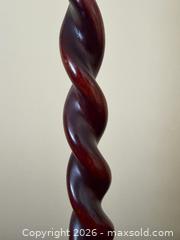 MaxSold Auction: Pair of English Wood + Brass Barley Twist Candlesticks - Toronto (Ontario, Canada) PARTNER MANAGED Estate Sale Online Auction - Leacock Crescent