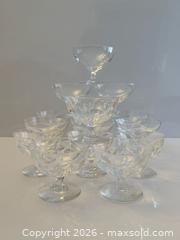 MaxSold Auction: Val Saint Lambert Dessert Bowls x15 - Toronto (Ontario, Canada) PARTNER MANAGED Estate Sale Online Auction - Leacock Crescent