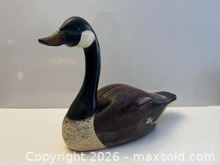 MaxSold Auction: Vintage Canadian Goose Hand Carved Decoy Signed  - Toronto (Ontario, Canada) PARTNER MANAGED Estate Sale Online Auction - Leacock Crescent
