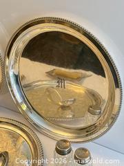 MaxSold Auction: Vintage Silver Plated Trays + More Lot  - Toronto (Ontario, Canada) PARTNER MANAGED Estate Sale Online Auction - Leacock Crescent