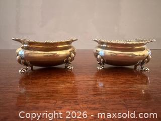 MaxSold Auction: Birks Sterling Silver Salt + Pepper + Mustard Pot Set  - Toronto (Ontario, Canada) PARTNER MANAGED Estate Sale Online Auction - Highbourne Road