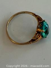 MaxSold Auction: 10k Gold Blue Topaz? Ring - Toronto (Ontario, Canada) PARTNER MANAGED Estate Sale Online Auction - Edmond Avenue