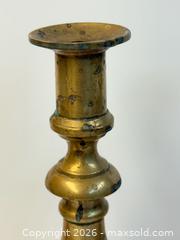 MaxSold Auction: Antique Brass Push Up Candlesticks  - Toronto (Ontario, Canada) PARTNER MANAGED Estate Sale Online Auction - Edmund Avenue