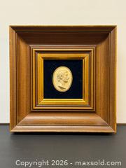 MaxSold Auction: Antique Framed Plaster Cast Cameo Intaglio Relief Male Profile - Toronto (Ontario, Canada) PARTNER MANAGED Estate Sale Online Auction - Edmond Avenue