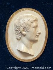 MaxSold Auction: Antique Framed Plaster Cast Cameo Intaglio Relief Male Profile - Toronto (Ontario, Canada) PARTNER MANAGED Estate Sale Online Auction - Edmond Avenue
