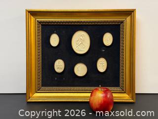 MaxSold Auction: Antique Framed Plaster Cast Cameo Intaglio Reliefs - Toronto (Ontario, Canada) PARTNER MANAGED Estate Sale Online Auction - Edmond Avenue