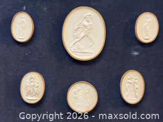 MaxSold Auction: Antique Framed Plaster Cast Cameo Intaglio Reliefs - Toronto (Ontario, Canada) PARTNER MANAGED Estate Sale Online Auction - Edmond Avenue