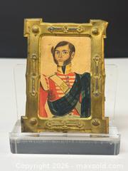 MaxSold Auction: Antique Hand Painted Miniature Portrait of a Military Officer - Toronto (Ontario, Canada) PARTNER MANAGED Estate Sale Online Auction - Edmond Avenue