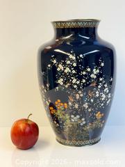 MaxSold Auction: Antique Japanese Cloisonne Enamel Vase Floral Landscape  - Toronto (Ontario, Canada) PARTNER MANAGED Estate Sale Online Auction - Edmond Avenue