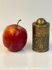 MaxSold Auction: Antique Middle Eastern Brass Match Box  - Toronto (Ontario, Canada) PARTNER MANAGED Estate Sale Online Auction - Edmond Avenue