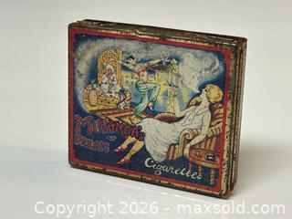 MaxSold Auction: Antique Miranda’s Dreams Tin Cigs Box by Dodo Designs - Toronto (Ontario, Canada) PARTNER MANAGED Estate Sale Online Auction - Edmond Avenue