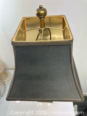 MaxSold Auction: Antique Neoclassical Toleware Table Lamp   - Toronto (Ontario, Canada) PARTNER MANAGED Estate Sale Online Auction - Edmund Avenue