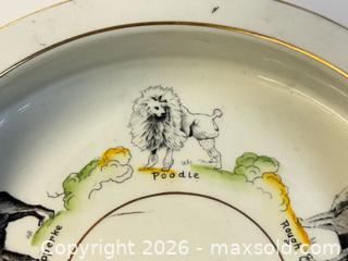 MaxSold Auction: Antique Paragon Bone China Baby Plate with Dogs  - Toronto (Ontario, Canada) PARTNER MANAGED Estate Sale Online Auction - Edmond Avenue