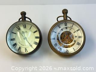 MaxSold Auction: Antique Style Glass + Brass Orb Desk Clocks - Toronto (Ontario, Canada) PARTNER MANAGED Estate Sale Online Auction - Edmund Avenue