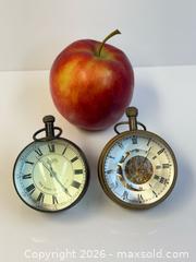 MaxSold Auction: Antique Style Glass + Brass Orb Desk Clocks - Toronto (Ontario, Canada) PARTNER MANAGED Estate Sale Online Auction - Edmund Avenue