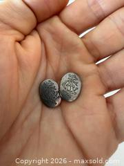 MaxSold Auction: Antique + Vintage Sterling Silver Love Token Cufflinks - Toronto (Ontario, Canada) PARTNER MANAGED Estate Sale Online Auction - Edmund Avenue