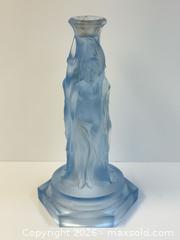 MaxSold Auction: Antique Walther & Sohne Art Deco Blue Satin Glass Candlestick Three Graces - Toronto (Ontario, Canada) PARTNER MANAGED Estate Sale Online Auction - Edmond Avenue