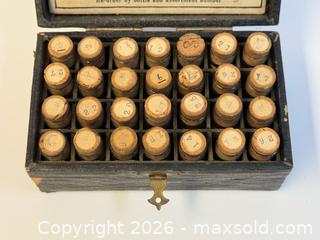 MaxSold Auction: Antique Watch Stem + Sleeves Parts in Leather Box  - Toronto (Ontario, Canada) PARTNER MANAGED Estate Sale Online Auction - Edmond Avenue