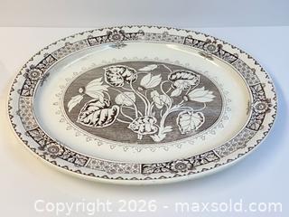 MaxSold Auction: Antique Wedgwood Transferware Serving Platter  - Toronto (Ontario, Canada) PARTNER MANAGED Estate Sale Online Auction - Edmond Avenue