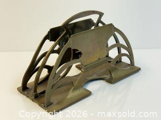 MaxSold Auction: Art Nouveau Brass Desk Letter Organizer  - Toronto (Ontario, Canada) PARTNER MANAGED Estate Sale Online Auction - Edmond Avenue