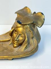 MaxSold Auction: Art Nouveau Figural Inkwell of a Woman  - Toronto (Ontario, Canada) PARTNER MANAGED Estate Sale Online Auction - Edmund Avenue