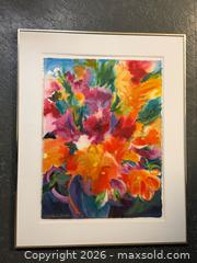 MaxSold Auction: Canadian Floral Watercolour Painting  - Toronto (Ontario, Canada) PARTNER MANAGED Estate Sale Online Auction - Edmund Avenue