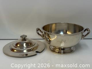 MaxSold Auction: Canadian Pacific Railway CPR Silver Plate Soup Tureen - Toronto (Ontario, Canada) PARTNER MANAGED Estate Sale Online Auction - Edmond Avenue