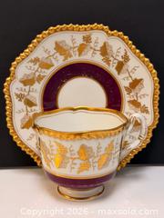 MaxSold Auction: Early Worchester + Shelley China Tea Cup + Saucer Lot x3  - Toronto (Ontario, Canada) PARTNER MANAGED Estate Sale Online Auction - Edmund Avenue