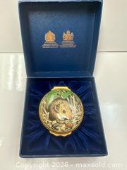 MaxSold Auction: Halcyon Days Enamel Pill/Trinket Box “Field Mouse” - Toronto (Ontario, Canada) PARTNER MANAGED Estate Sale Online Auction - Edmond Avenue