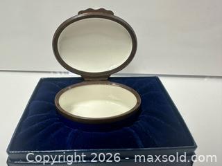 MaxSold Auction: Halcyon Days Enamel Trinket Box Replica of an 18th London Souvenir for the V&A - Toronto (Ontario, Canada) PARTNER MANAGED Estate Sale Online Auction - Edmond Avenue