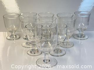 MaxSold Auction: Hand Blown Glass Water Goblets  - Toronto (Ontario, Canada) PARTNER MANAGED Estate Sale Online Auction - Edmond Avenue