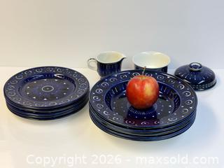 MaxSold Auction: MCM Arabia Finland Blue + White Dishes  - Toronto (Ontario, Canada) PARTNER MANAGED Estate Sale Online Auction - Edmond Avenue